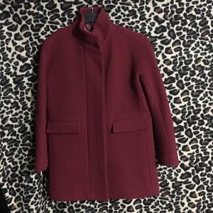 J Crew Stadium Cloth Cocoon Coat